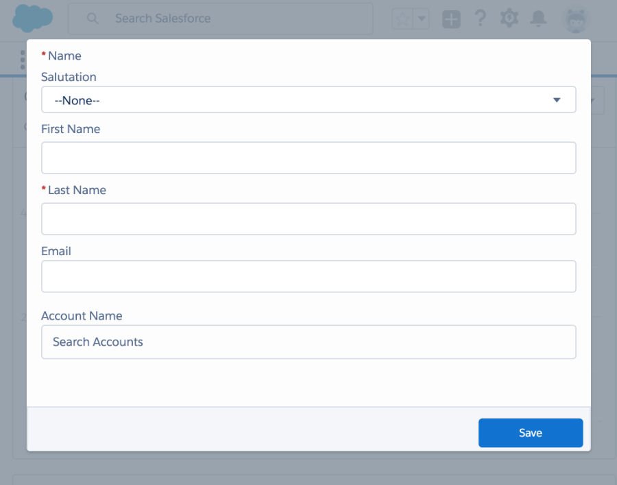 Salesforce CRM Custom Fields